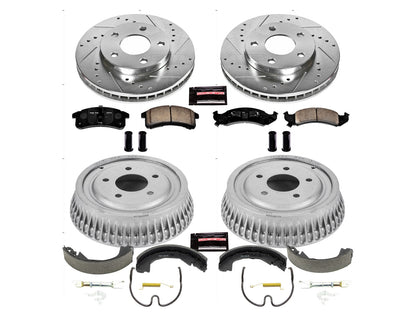 PowerStop Front & Rear Z23 Evolution Sport Brake Kit | Buick LeSabre (94-99) (K15123DK)
