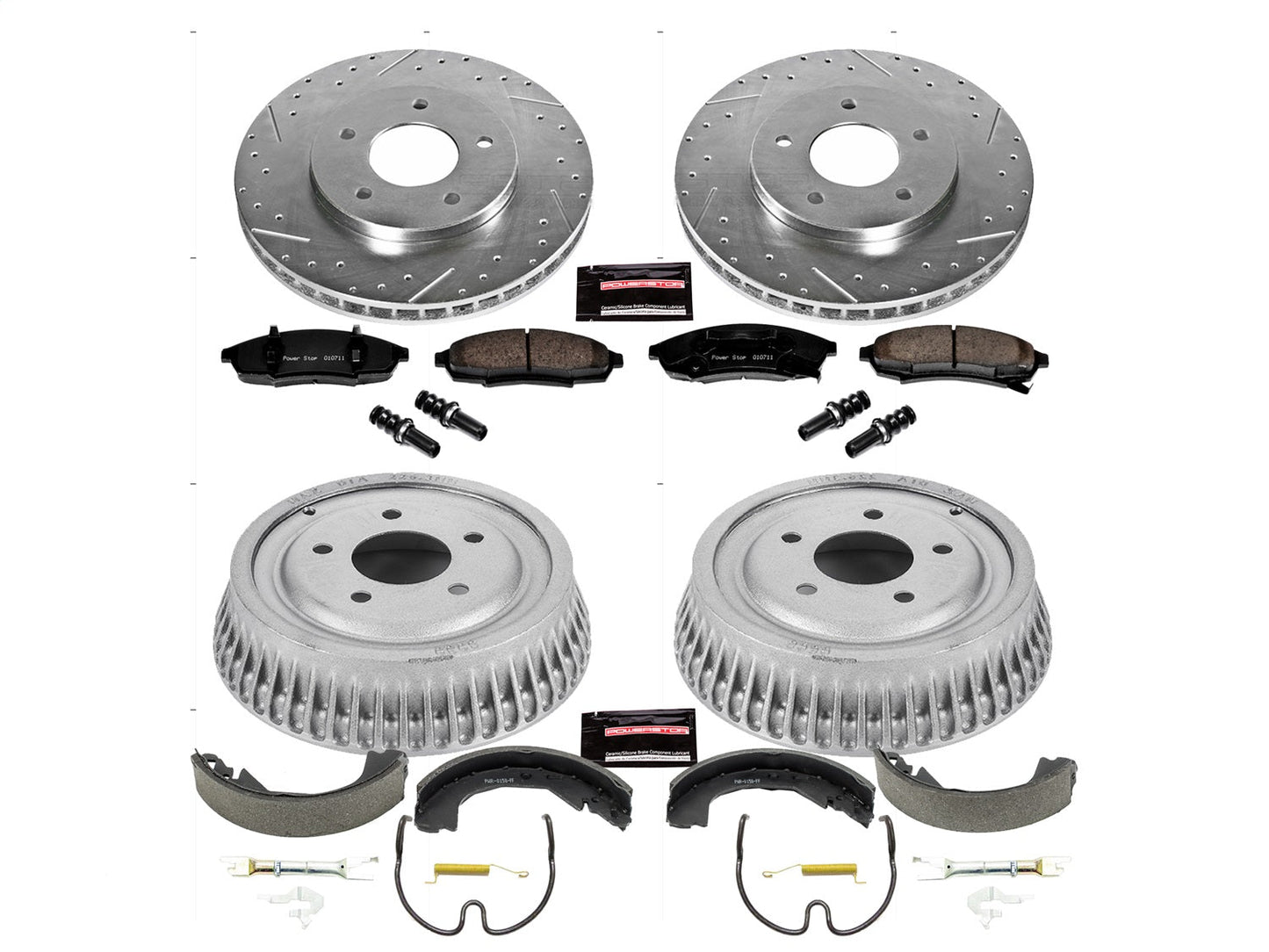 PowerStop Front & Rear Z23 Evolution Sport Brake Kit | Chevrolet Lumina (95-01) (K15125DK)