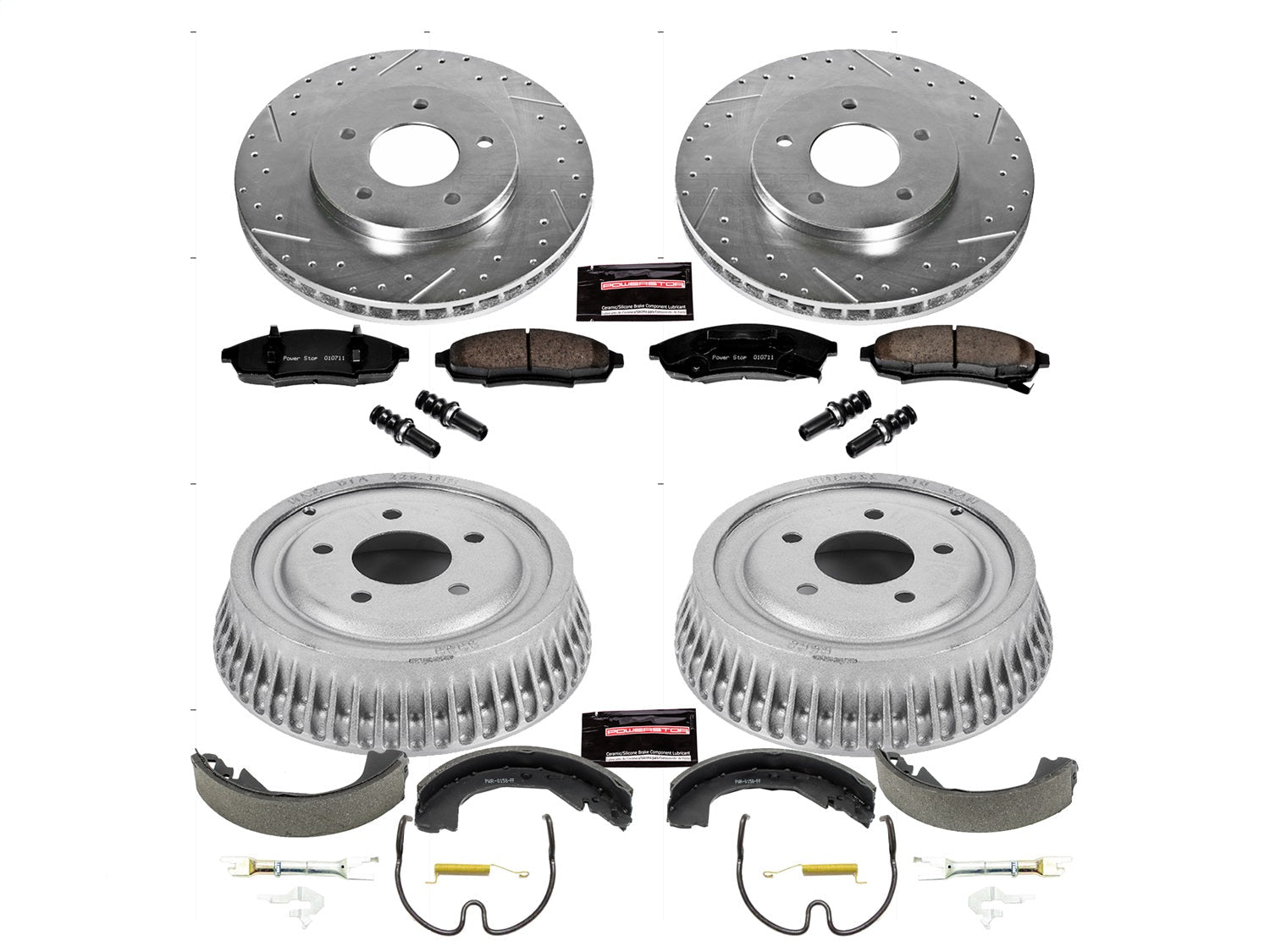 PowerStop Front & Rear Z23 Evolution Sport Brake Kit | Chevrolet Lumina (95-01) (K15125DK)