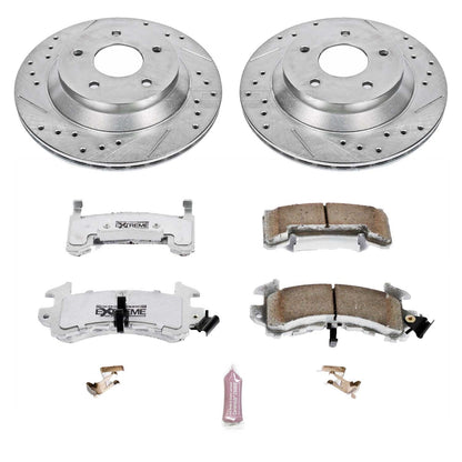 PowerStop Front Z26 Street Warrior Brake Kit | Chevrolet Corvette (88-95) (K1517-26)