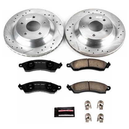 PowerStop Front Z23 Evolution Sport Brake Kit | Chevrolet Corvette (88-95) (K1517)