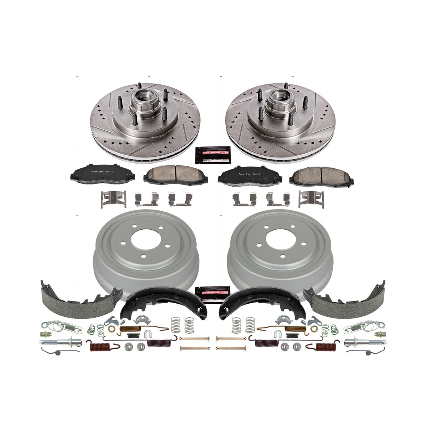 PowerStop Front & Rear Z23 Evolution Sport Brake Kit | Ford F-150 (97-00) (K15175DK)