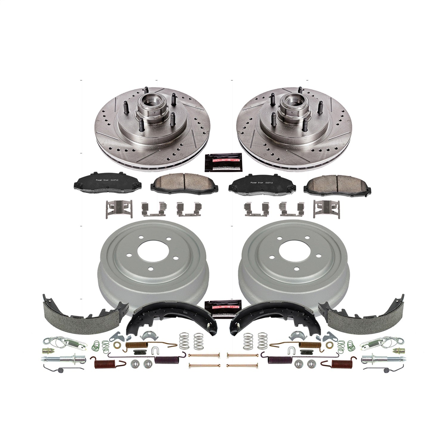 PowerStop Front & Rear Z23 Evolution Sport Brake Kit | Ford F-150 (97-00) (K15175DK)