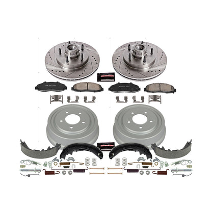 PowerStop Front & Rear Z23 Evolution Sport Brake Kit | Ford F-150 (97-00) (K15175DK)