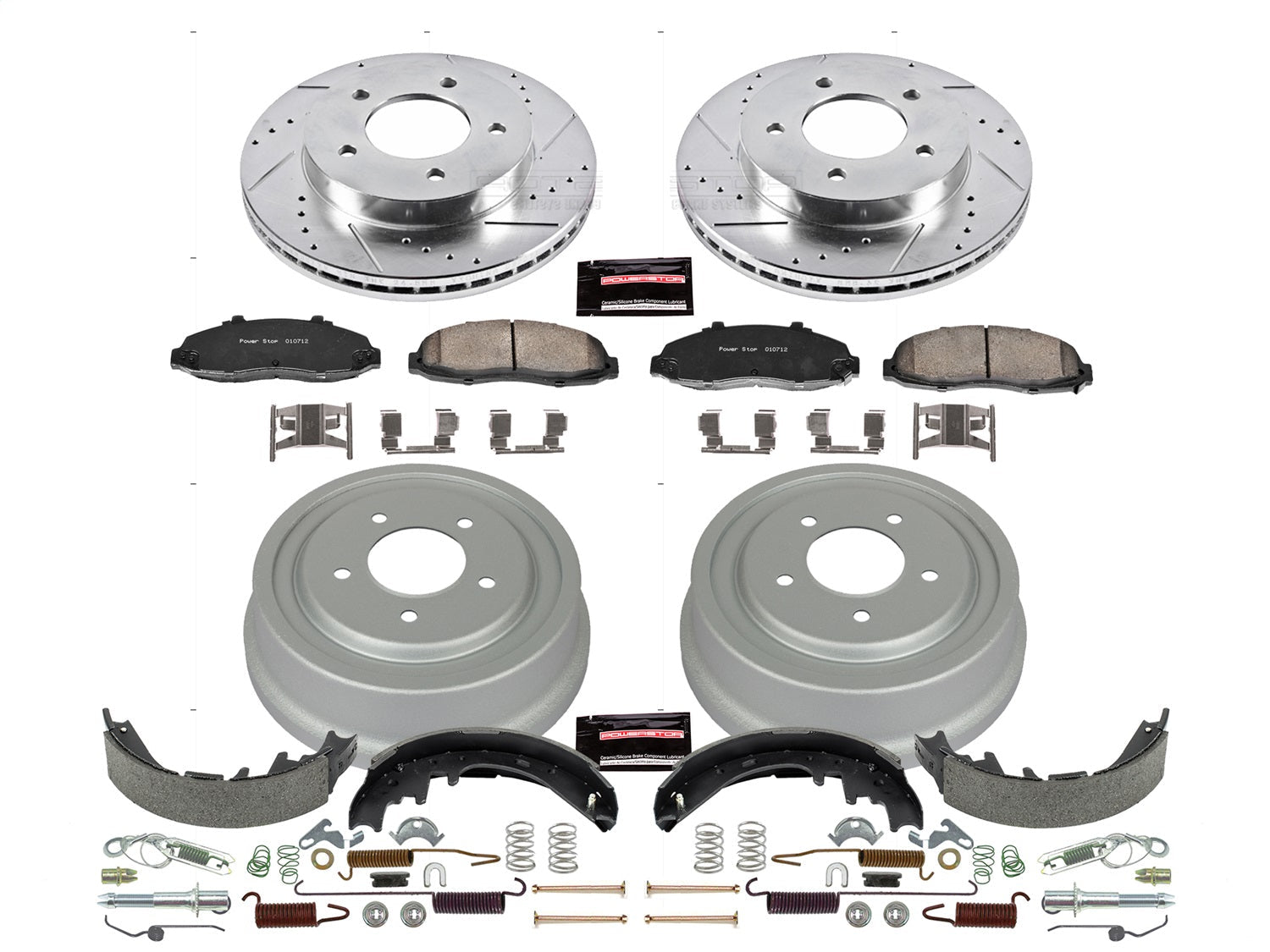 PowerStop Front & Rear Z23 Evolution Sport Brake Kit | Ford F-150 (97-00) (K15177DK)