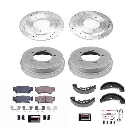 PowerStop Front & Rear Z23 Evolution Sport Brake Kit | Chevrolet Tracker (02-04) (K15184DK)