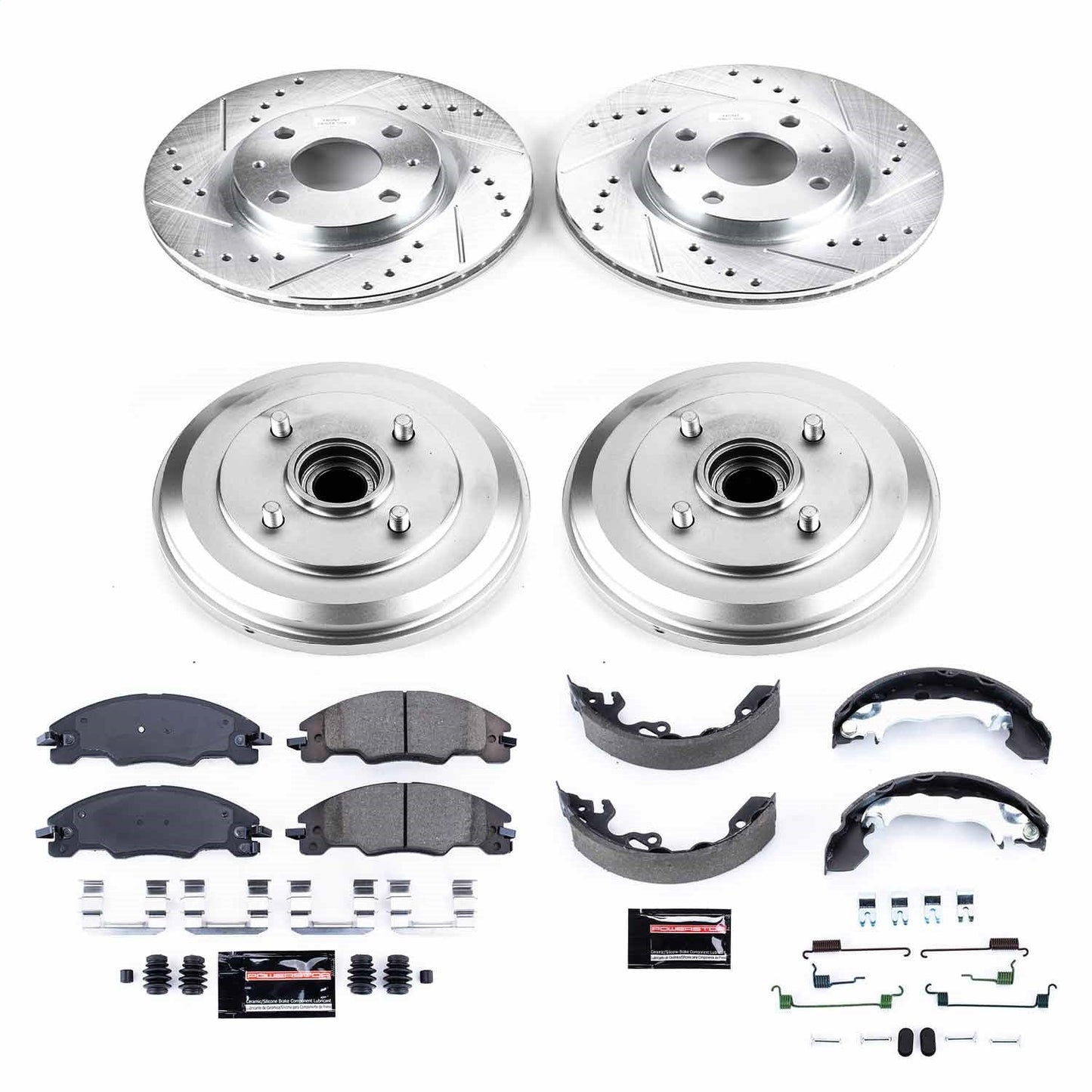 PowerStop Front & Rear Z23 Evolution Sport Brake Kit | Ford Focus (09-11) (K15194DK)