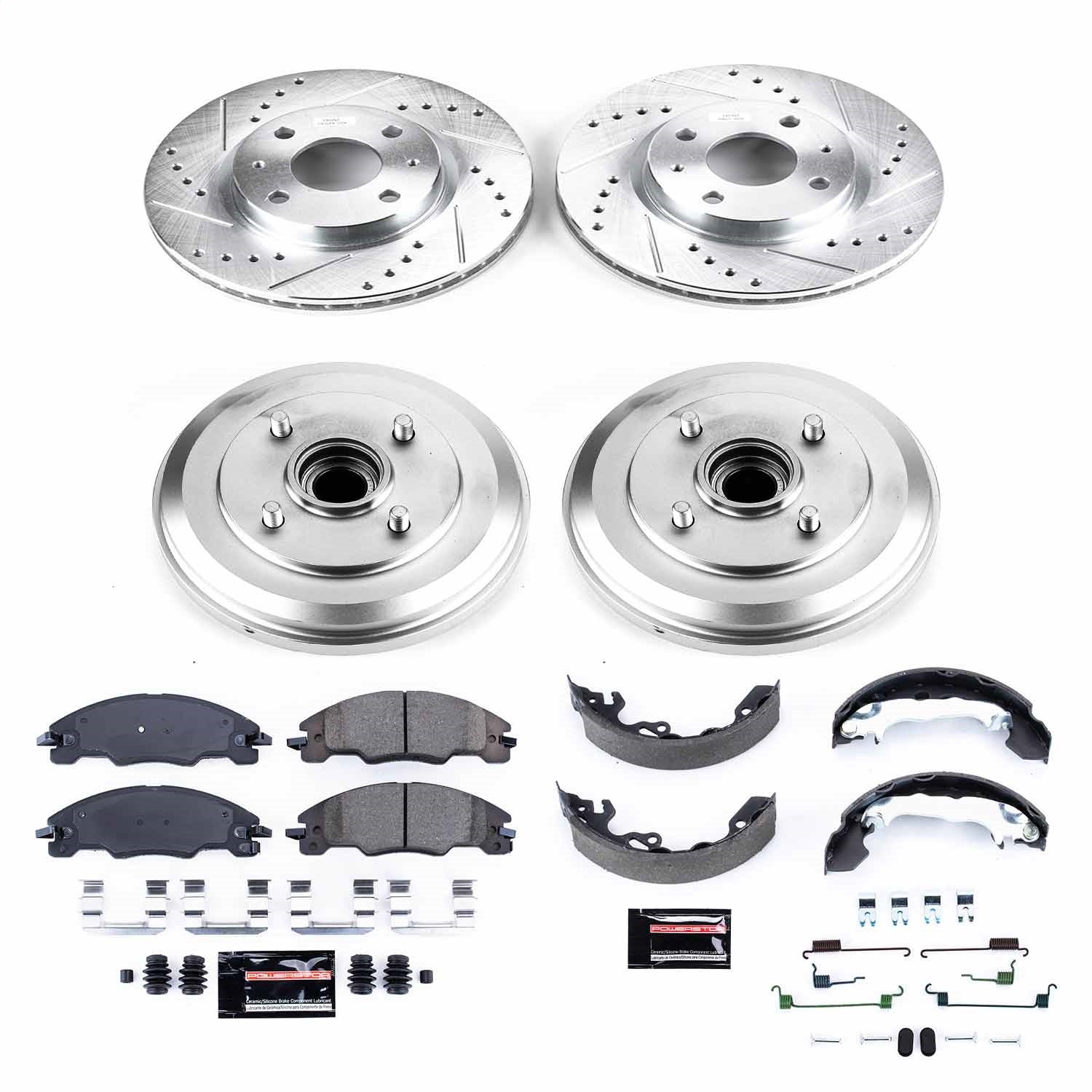 PowerStop Front & Rear Z23 Evolution Sport Brake Kit | Ford Focus (09-11) (K15194DK)
