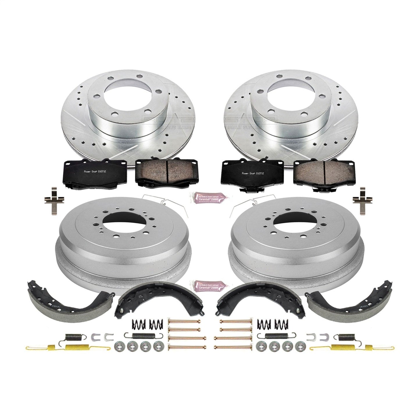 PowerStop Front & Rear Z23 Evolution Sport Brake Kit | Toyota 4Runner (01-02) (K15213DK)