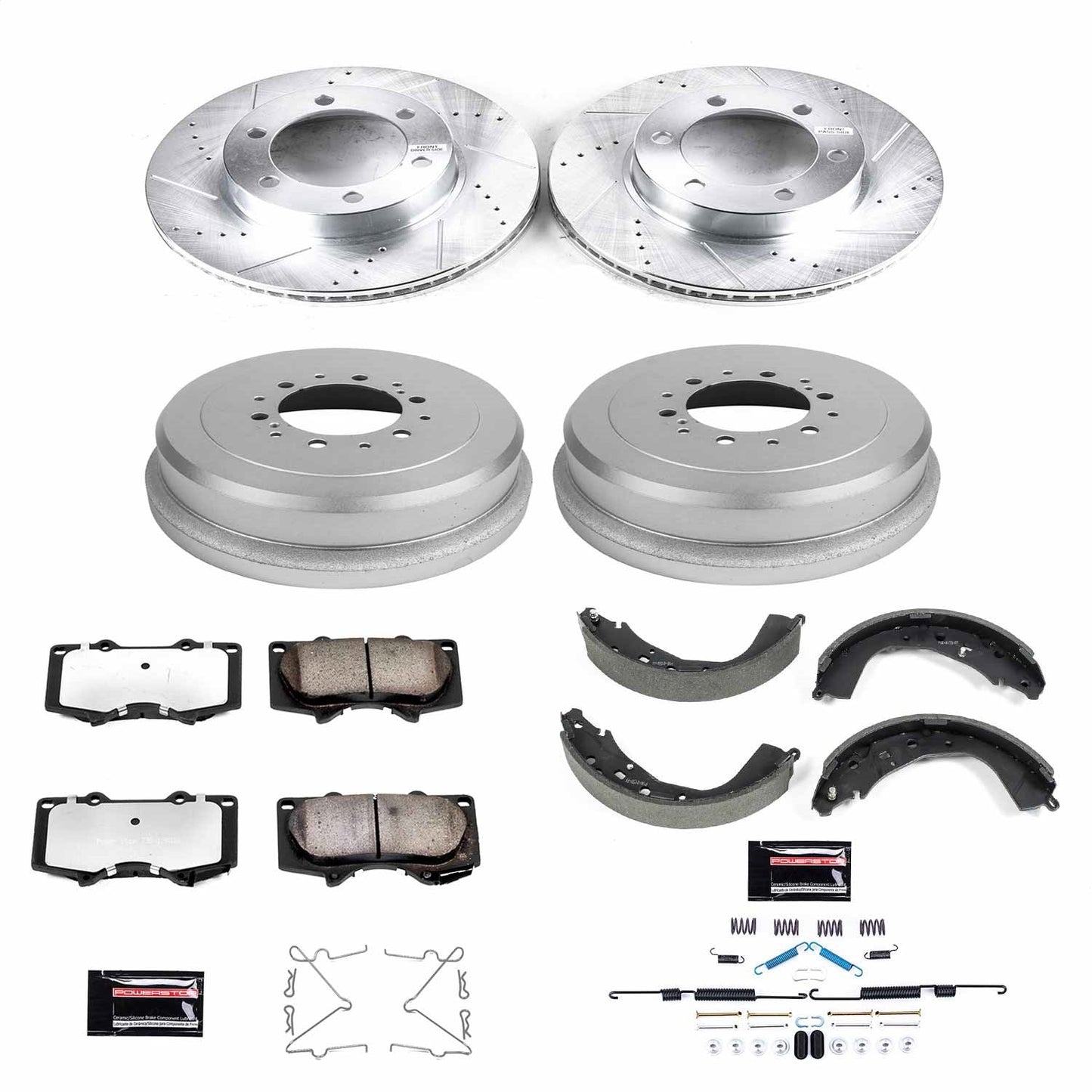 PowerStop Front & Rear Z36 Truck & Tow Brake Kit | Toyota Tundra (03-06) (K15214DK-36)