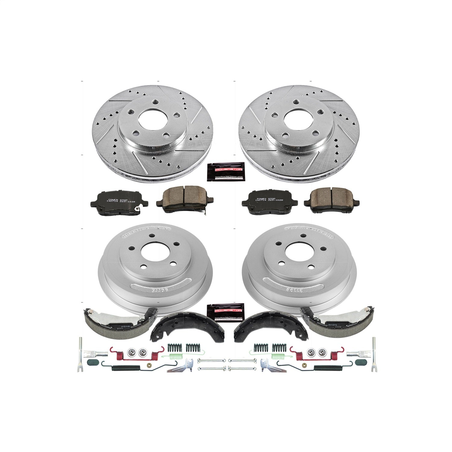 PowerStop Front & Rear Z23 Evolution Sport Brake Kit | Chevrolet HHR (09-11) (K15225DK)