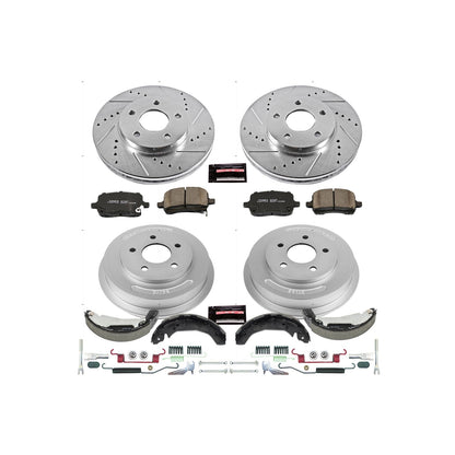 PowerStop Front & Rear Z23 Evolution Sport Brake Kit | Chevrolet HHR (09-11) (K15225DK)