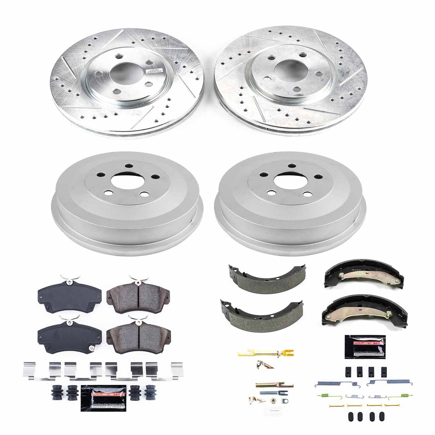 PowerStop Front & Rear Z23 Evolution Sport Brake Kit | Chrysler PT Cruiser (04) (K15233DK)