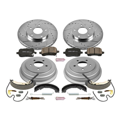 PowerStop Front & Rear Z23 Evolution Sport Brake Kit | Chevrolet Malibu (05-07) (K15239DK)