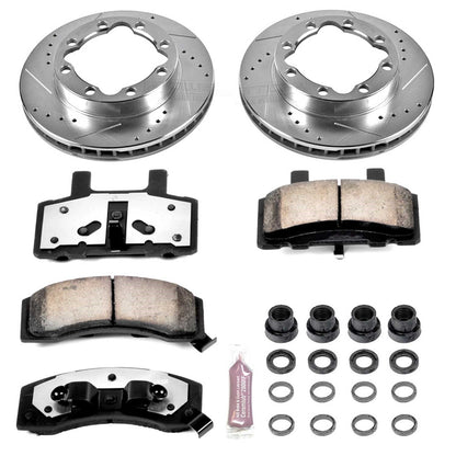 PowerStop Front Z36 Truck & Tow Brake Kit | Chevrolet K1500 Suburban (94-99) (K1524-36)