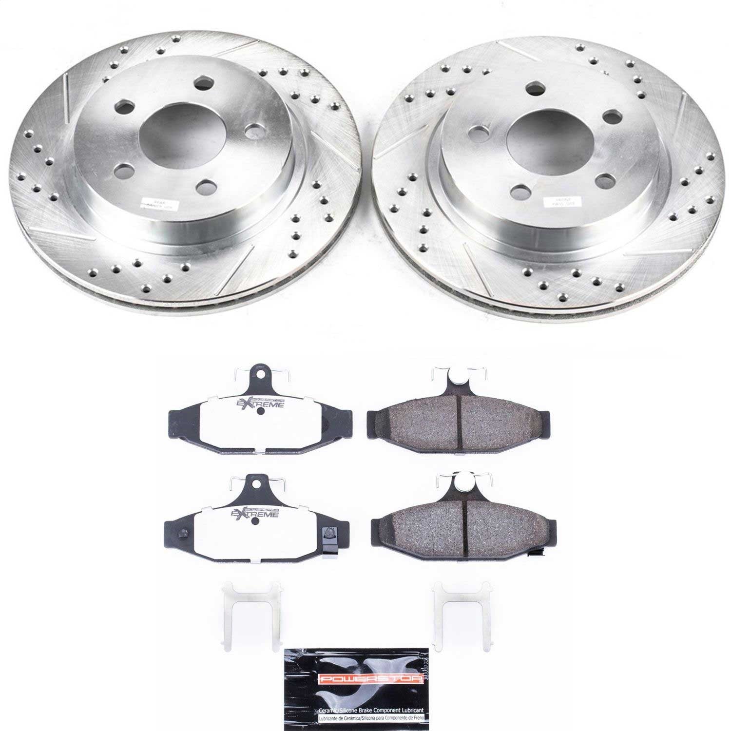 PowerStop Rear Z26 Street Warrior Brake Kit | Chevrolet Camaro (93-97) (K1531-26)