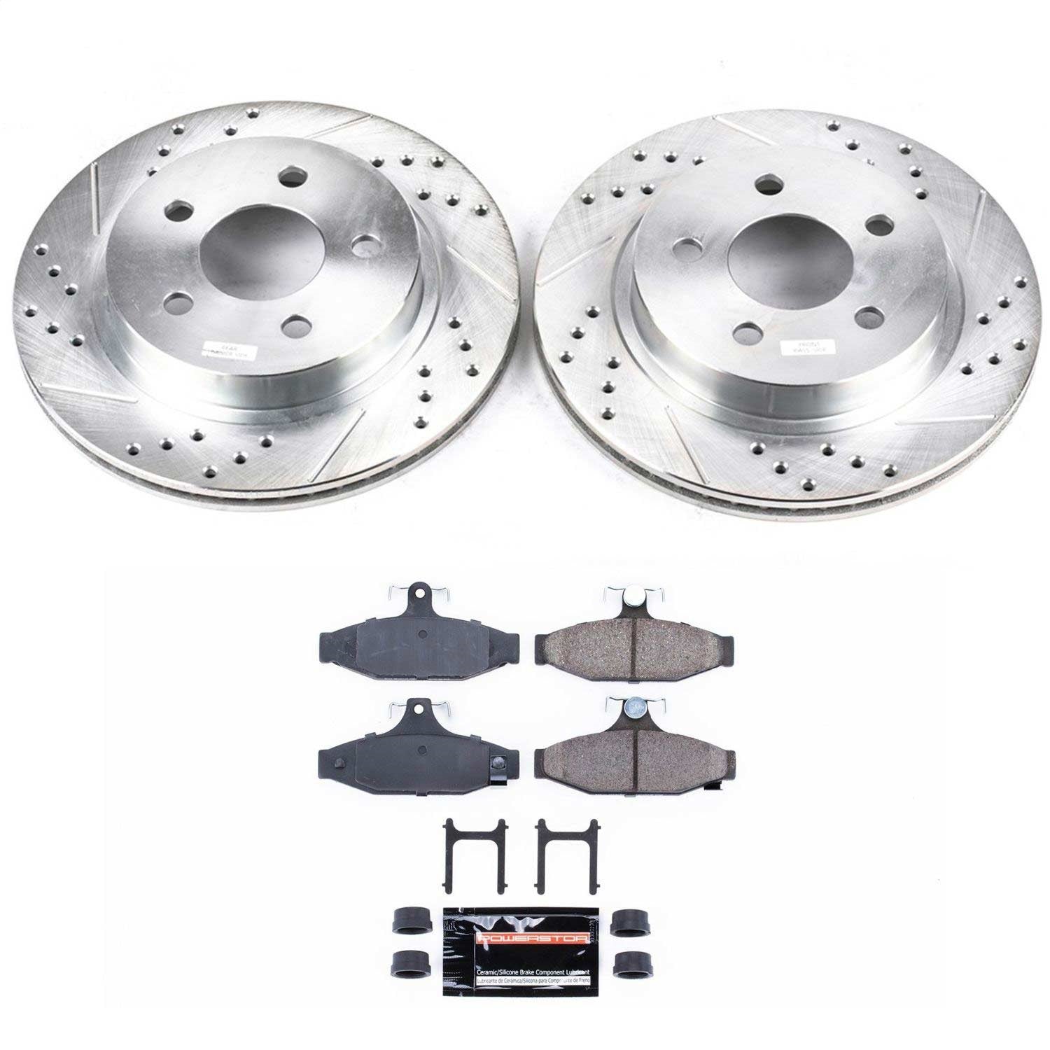 PowerStop Rear Z23 Evolution Sport Brake Kit | Chevrolet Camaro (93-97) (K1531)