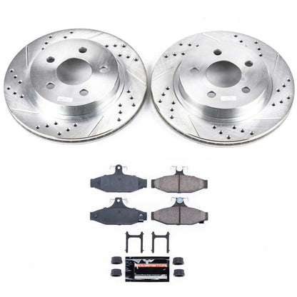 PowerStop Rear Z23 Evolution Sport Brake Kit | Chevrolet Camaro (93-97) (K1531)