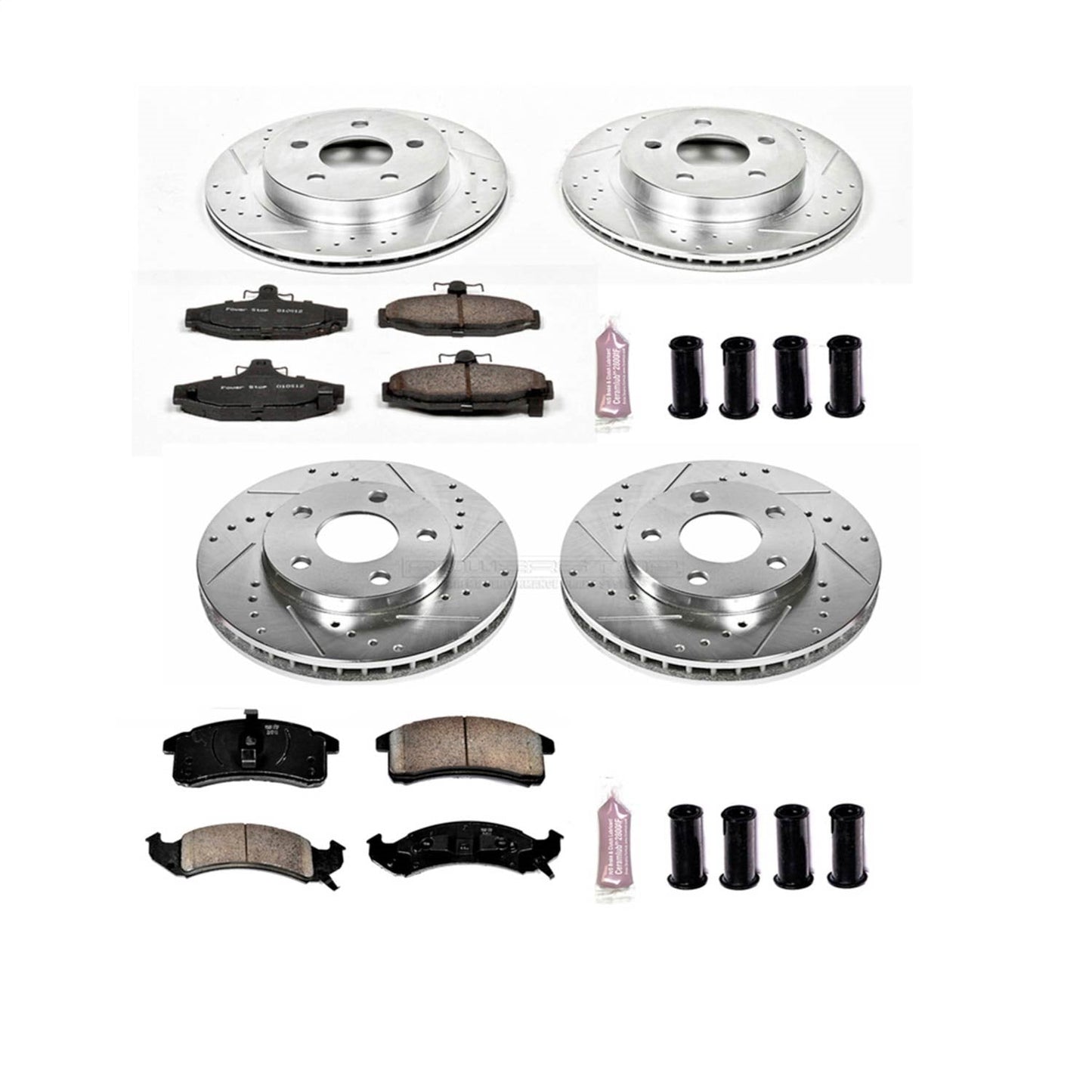 PowerStop Front & Rear Z23 Evolution Sport Brake Kit | Chevrolet Camaro (93) (K1533)