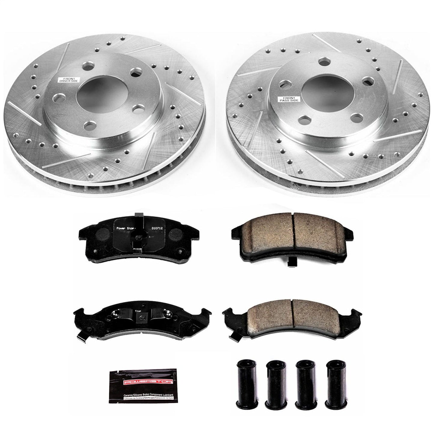 PowerStop Front Z23 Evolution Sport Brake Kit | Buick LeSabre (94-99) (K1534)