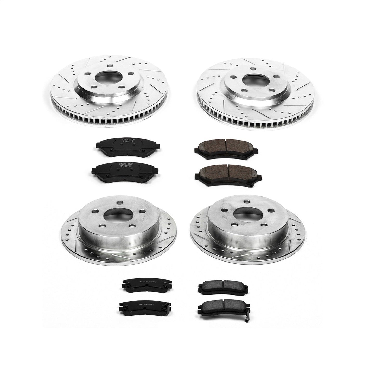 PowerStop Front & Rear Z23 Evolution Sport Brake Kit | Chevrolet Impala (00-05) (K1544)
