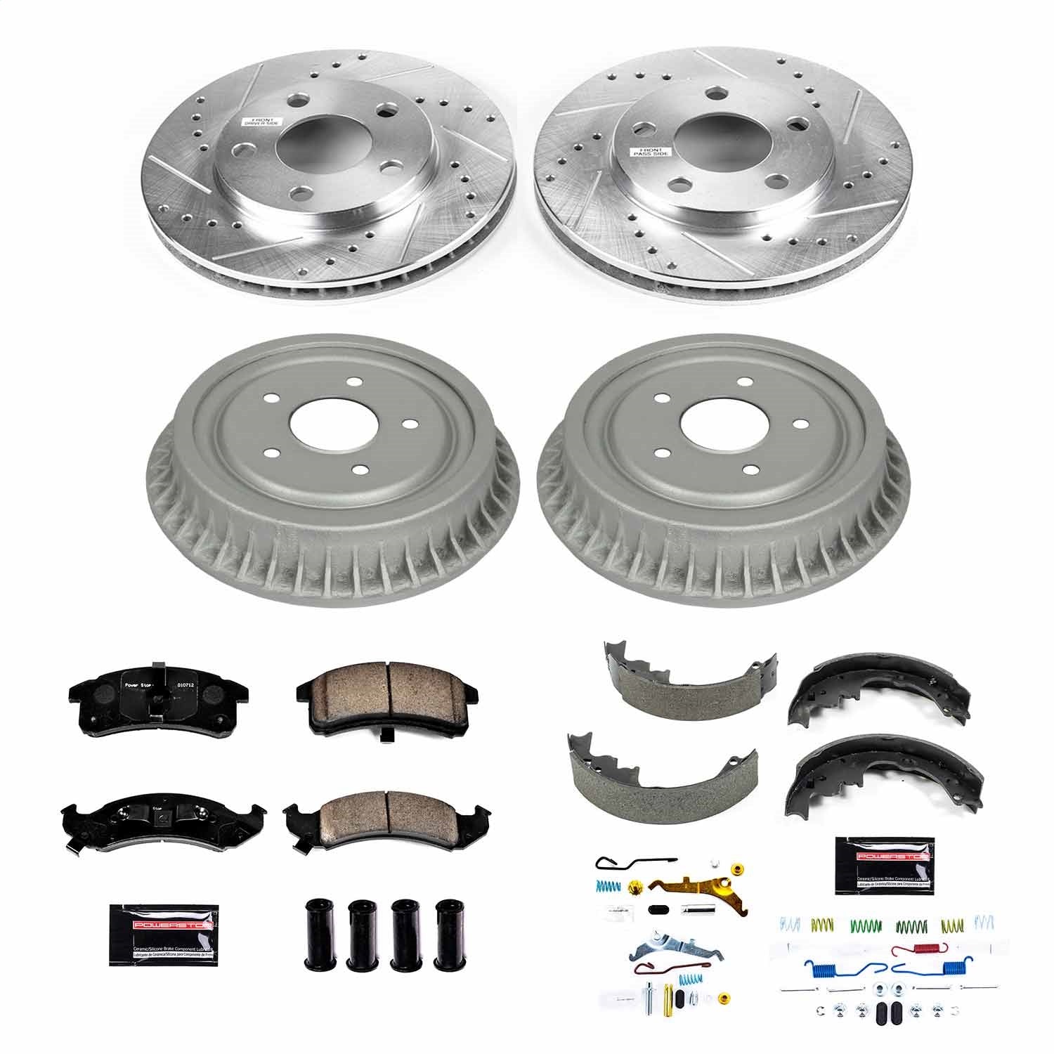 PowerStop Z23 Evolution Sport Front & Rear Brake Kit | Chevrolet Camaro (94-97) (K15441DK)