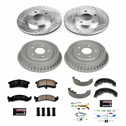 PowerStop Z23 Evolution Sport Front & Rear Brake Kit | Chevrolet Camaro (94-97) (K15441DK)