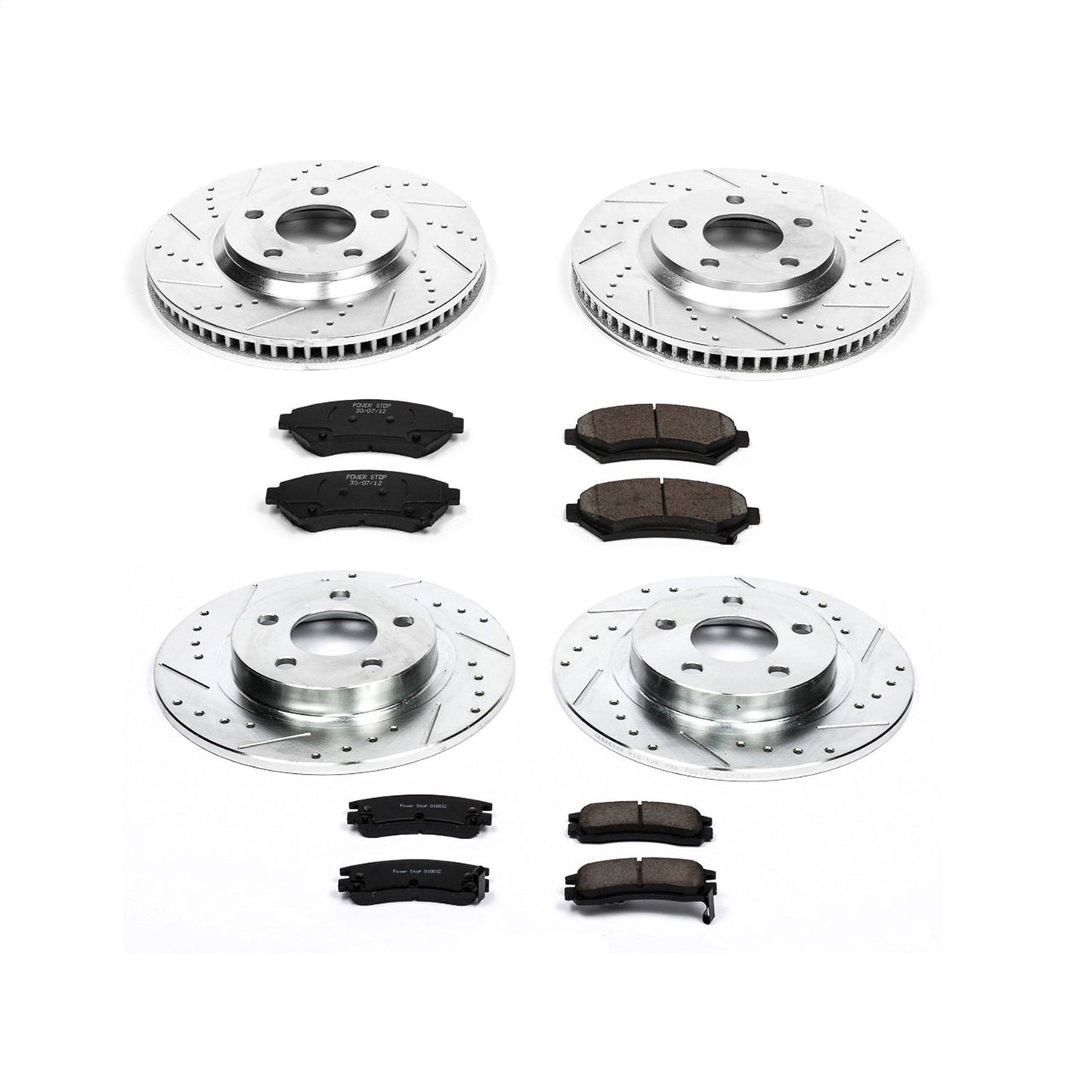 PowerStop Front & Rear Z23 Evolution Sport Brake Kit | Buick Park Avenue (03-05) (K1545)