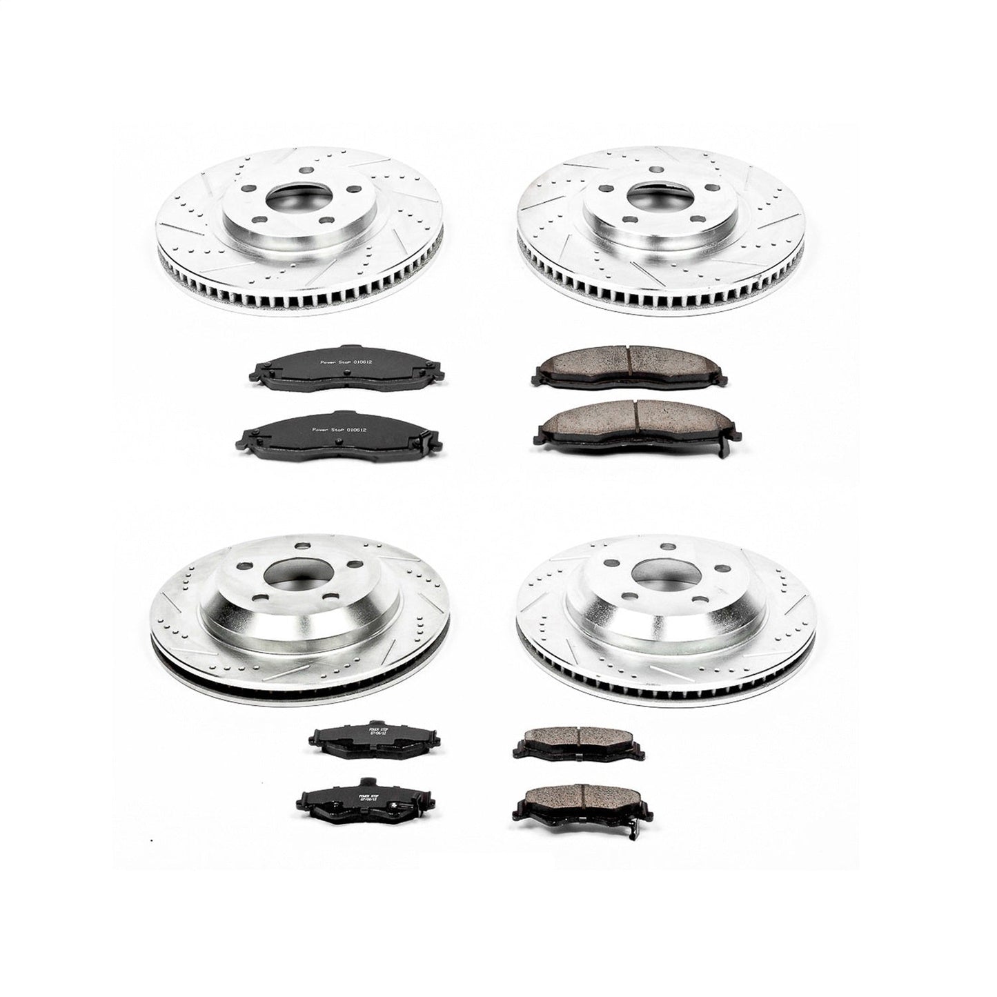 PowerStop Front & Rear Z23 Evolution Sport Brake Kit | Chevrolet Camaro (98-02) (K1548)