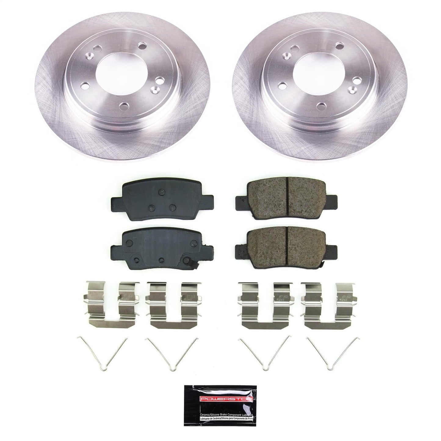 PowerStop Front and Rear Z26 Street Brake Kit | Ford Fiesta (11-19) (K15486DK-26)