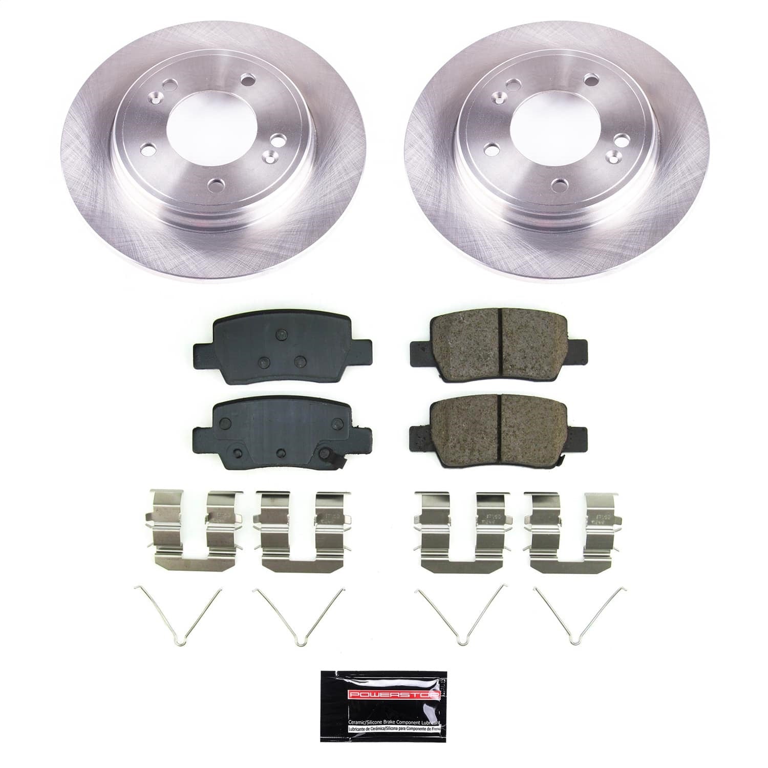PowerStop Front and Rear Z26 Street Brake Kit | Ford Fiesta (11-19) (K15486DK-26)