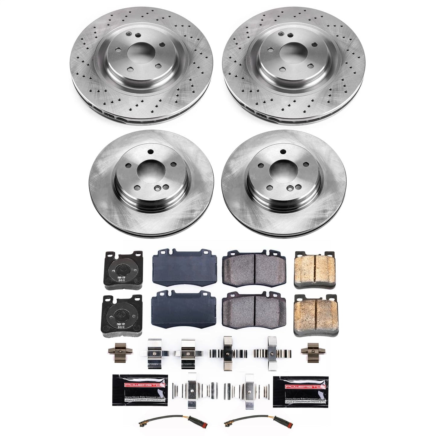 PowerStop Front and Rear Z23 Evolution Brake Kit | Ram ProMaster City (15-22) (K15491DK)
