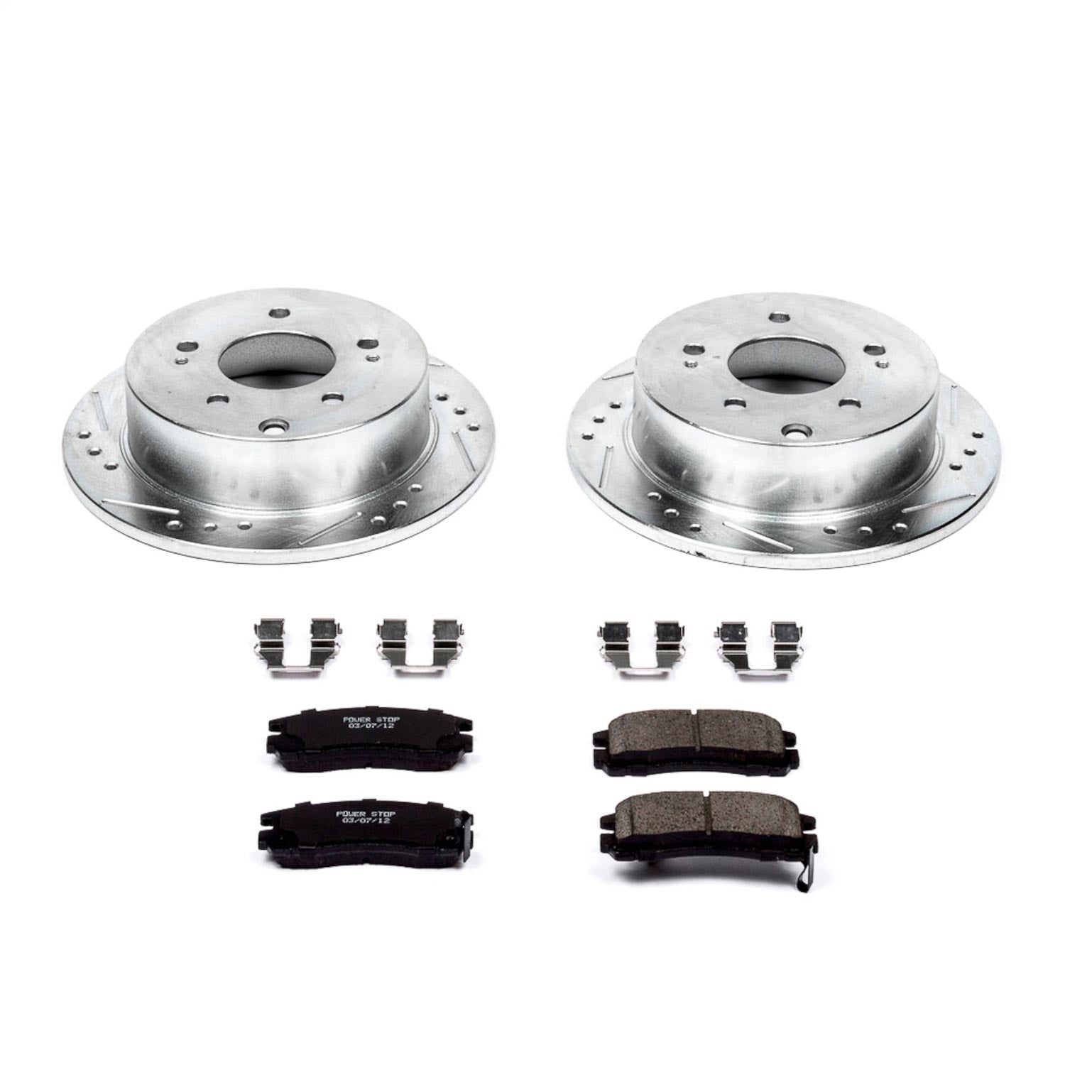 PowerStop Rear Z23 Evolution Sport Brake Kit | Mitsubishi Eclipse (06-12) (K155)