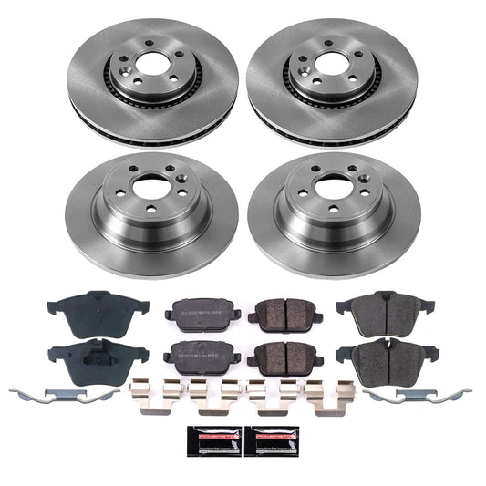 PowerStop Front and Rear Z23 Evolution Brake Kit | Nissan Kicks (18-22) (K15503DK)