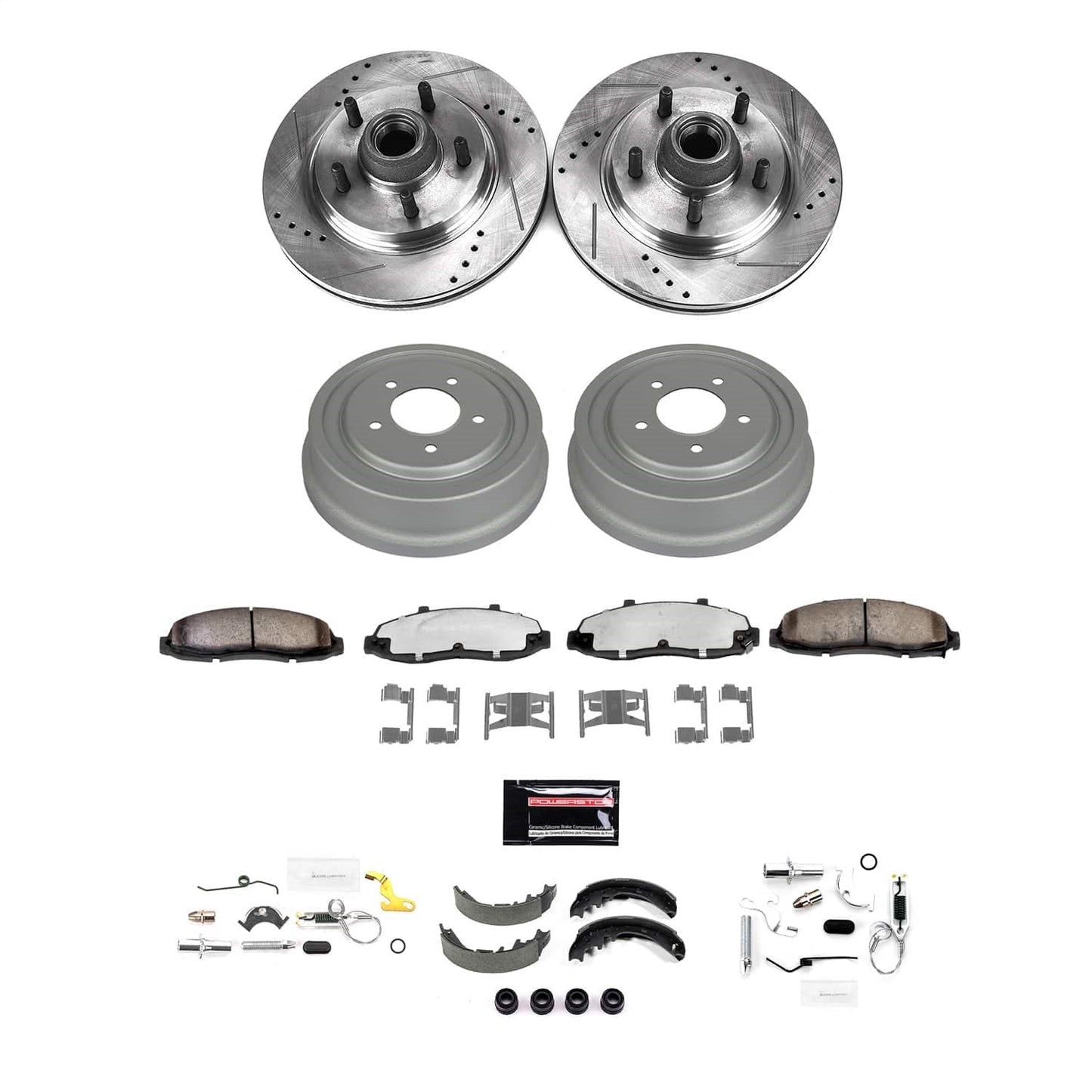 PowerStop Front and Rear Z23 Evolution Brake Kit | Ford F-150 (01-02) (K15506DK)