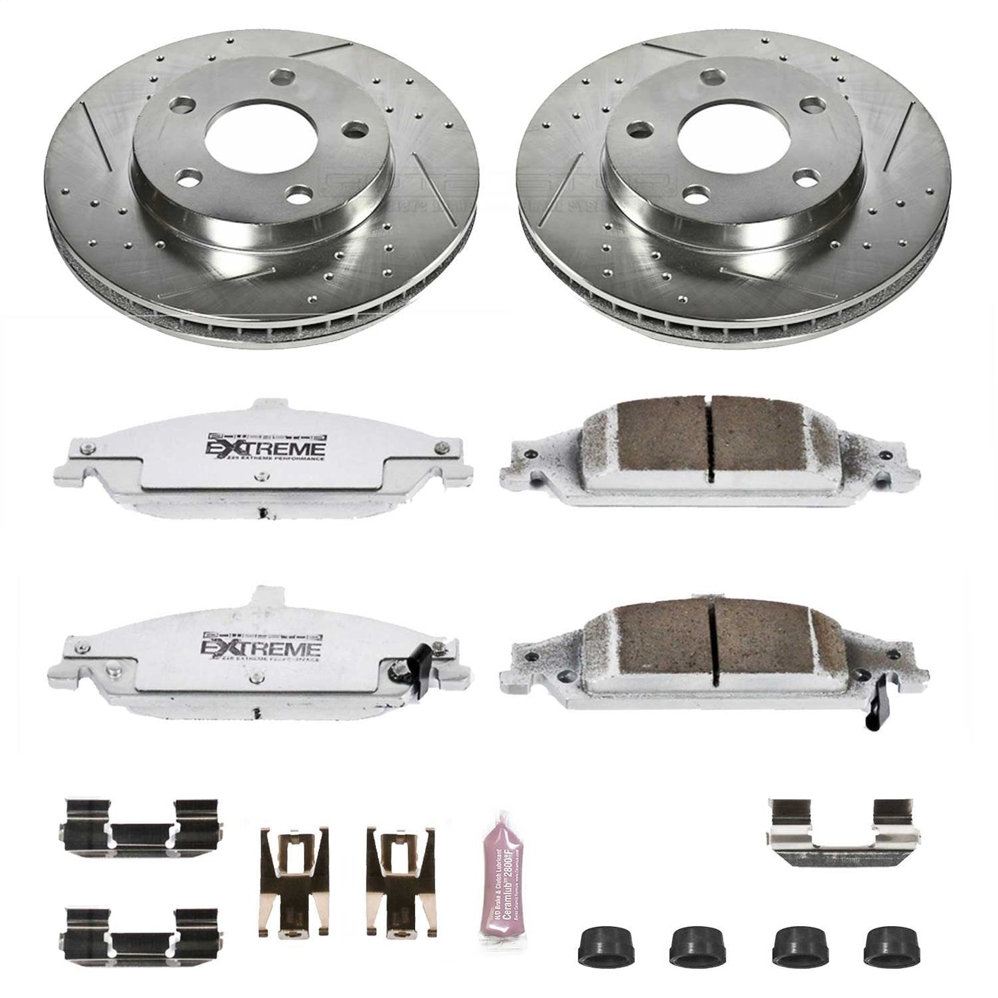 PowerStop Front Z26 Street Warrior Brake Kit | Chevrolet Classic (04-05) (K1551-26)