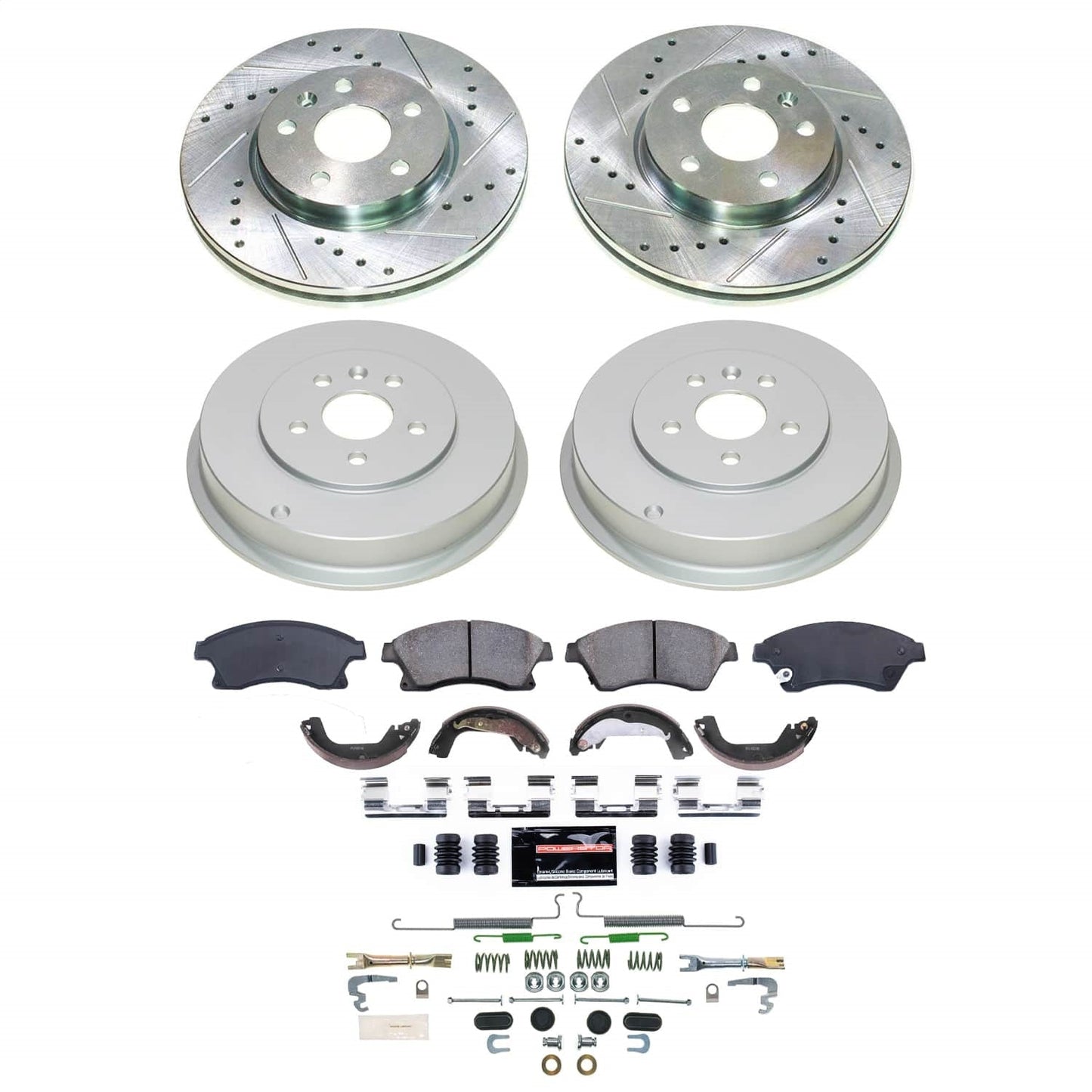 PowerStop Front and Rear Z23 Evolution Brake Kit | Chevrolet Cruze (11-15) (K15522DK)