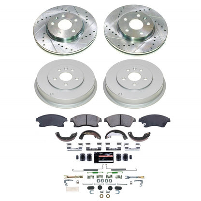 PowerStop Front and Rear Z23 Evolution Brake Kit | Chevrolet Cruze (11-15) (K15522DK)