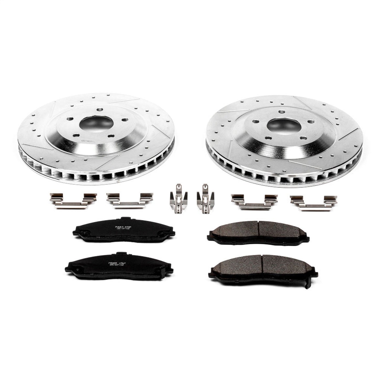 PowerStop Z23 Evolution Sport Front Brake Kit | Cadillac XLR (04) (K1559)