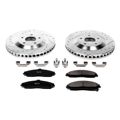 PowerStop Z23 Evolution Sport Front Brake Kit | Cadillac XLR (04) (K1559)