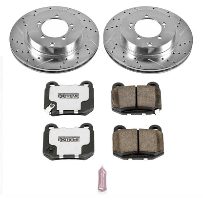 PowerStop Rear Z26 Street Warrior Brake Kit | Mitsubishi Lancer (03-06) (K156-26)