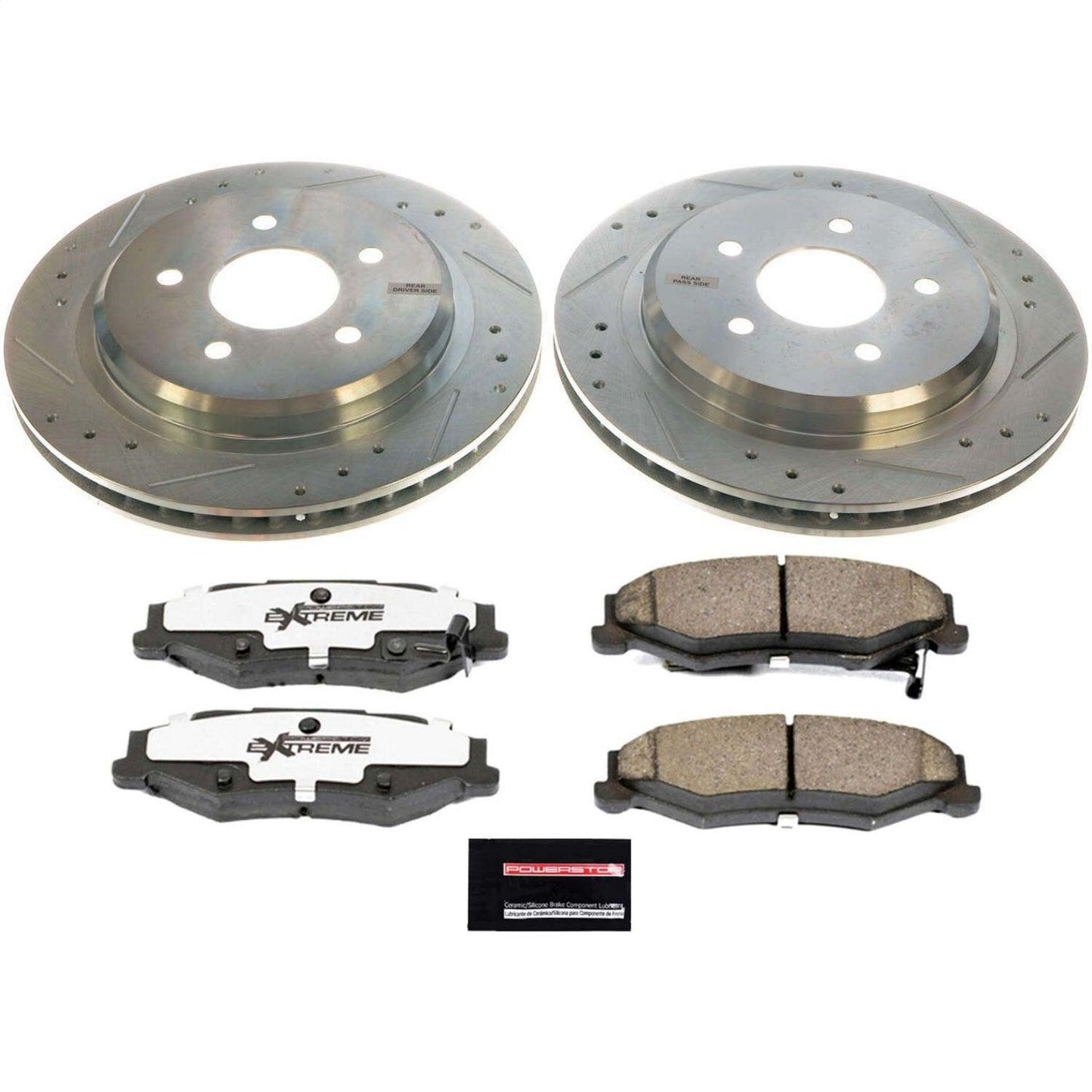 PowerStop Rear Z26 Street Warrior Brake Kit | Cadillac XLR (04-09) (K1563-26)