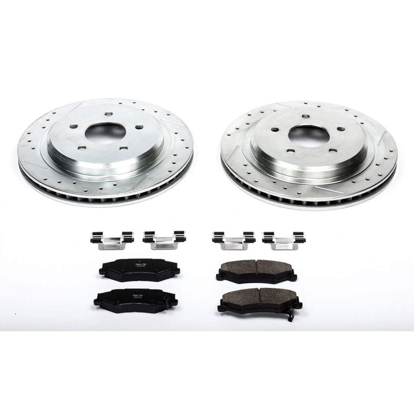 PowerStop Rear Z23 Evolution Sport Brake Kit | Cadillac XLR (04-09) (K1563)