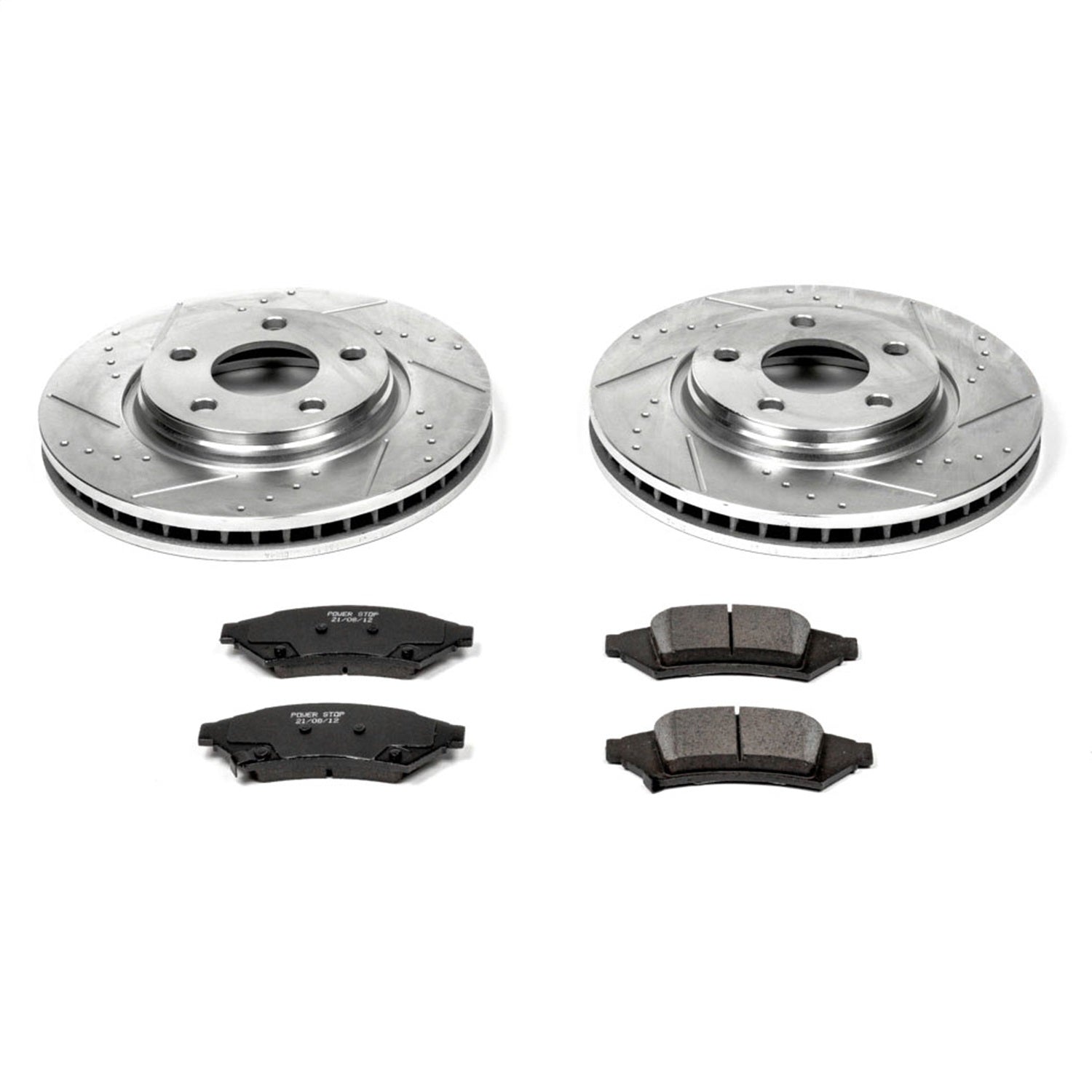 PowerStop Front Z23 Evolution Sport Brake Kit | Pontiac Grand Prix (04) (K1586)