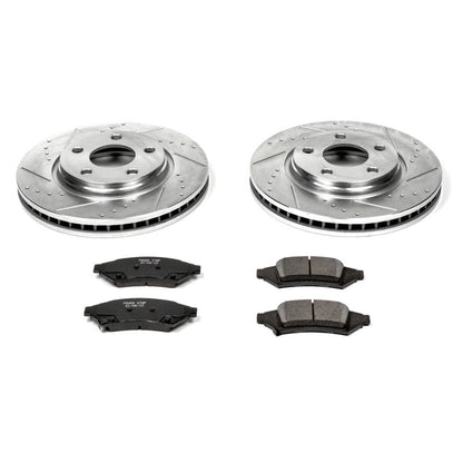 PowerStop Front Z23 Evolution Sport Brake Kit | Pontiac Grand Prix (04) (K1586)