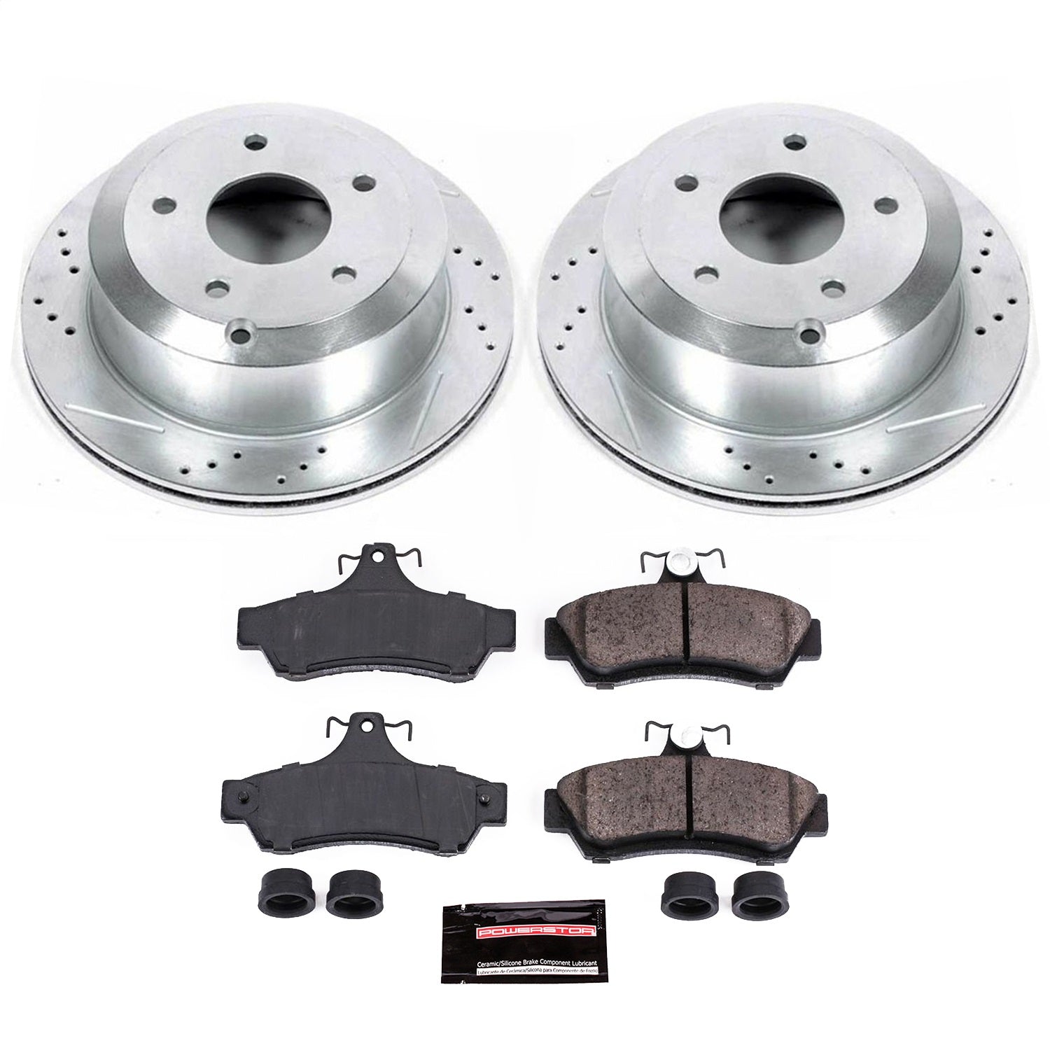 PowerStop Rear Z23 Evolution Sport Brake Kit | Pontiac GTO (05-06) (K1601)