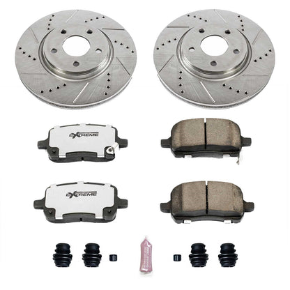 PowerStop Front Z26 Street Warrior Brake Kit | Chevrolet Cobalt (05-06) (K1610-26)