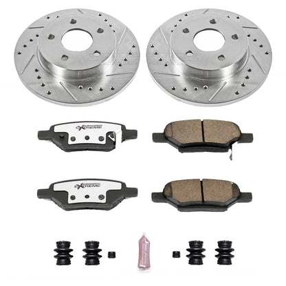 PowerStop Rear Z26 Street Warrior Brake Kit | Chevrolet Cobalt (05-08) (K1616-26)