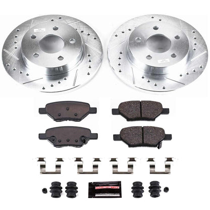 PowerStop Rear Z23 Evolution Sport Brake Kit | Chevrolet Cobalt (05-08) (K1616)