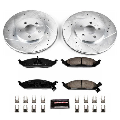 PowerStop Z23 Evolution Sport Front Brake Kit | Chrysler Cirrus (95-00) (K1679)